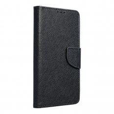 Knižkový obal pre iPhone 12 Pro Max | Kryt Fancy Book čierny