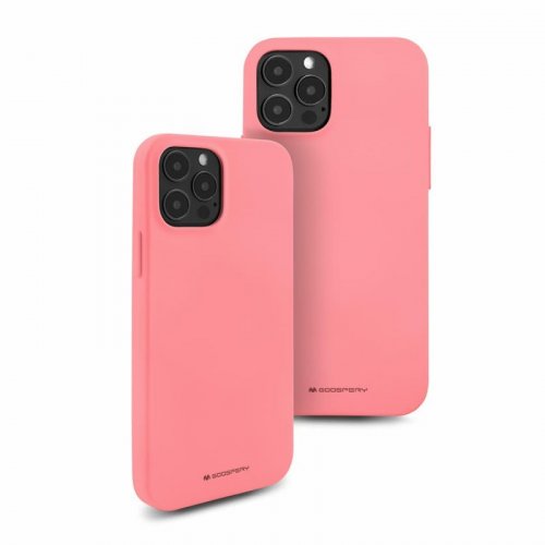 Obal pre iPhone 13 Pro | Kryt Mercury Soft ružový
