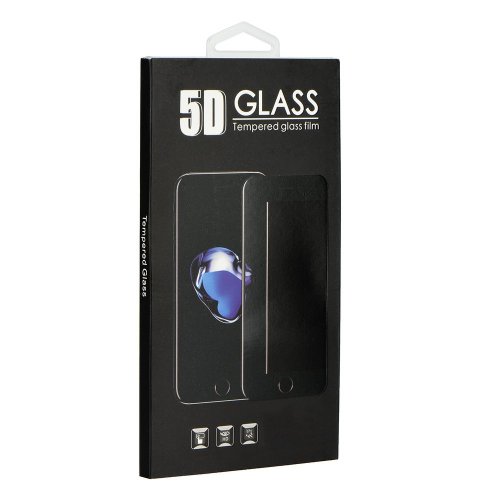 Ochranné tvrdené sklo iPhone X / XS / 11 Pro - 5D čierne