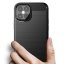 Obal pre iPhone 12 / iPhone 12 Pro | Kryt Carbon čierny