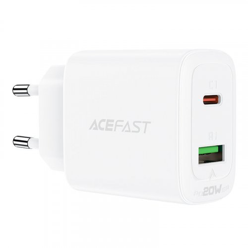 Nabíjačka do siete | Acefast USB Type C / USB 20W  (A25 white)