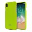 Obal pre iPhone X / iPhone XS | Kryt Mercury Jelly lime