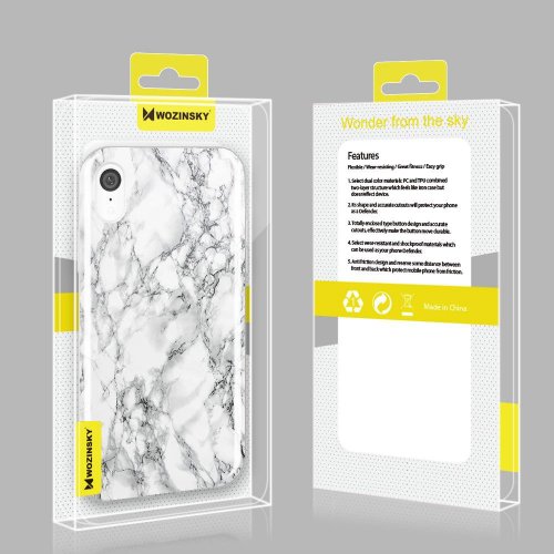 Obal pre iPhone 12 Mini | Kryt Wozinsky Marble white