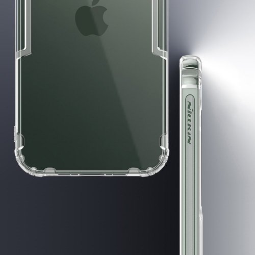 Obal pre iPhone 12 Mini | Kryt Nillkin Nature Gel Ultra Slim sivý