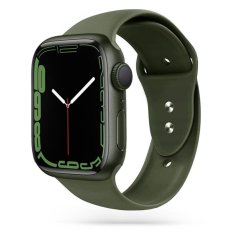 Remienky pre Apple Watch 4 / 5 / 6 / 7 / SE (42 / 44 / 45mm) | Tech-Protect Iconband army zelený