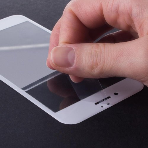 Ochranné tvrdené sklo iPhone 6S Plus / 6 Plus Wozinsky s rámom PET čierne