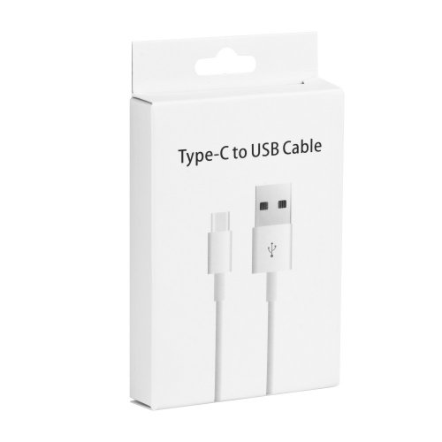 Kábel USB Type C 3.1 / 3.0 6A BOX white