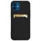Obal pre iPhone 13 Pro | Kryt silicone card čierny
