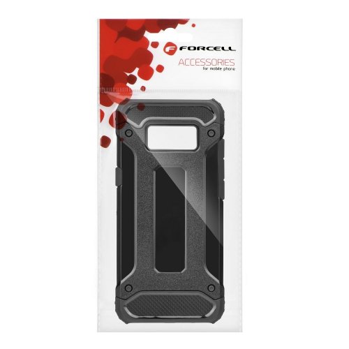 Obal pre iPhone X / iPhone XS | Kryt Forcell Armor black