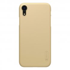 Obal pre iPhone XR | Kryt Nillkin Super Frosted Shield gold