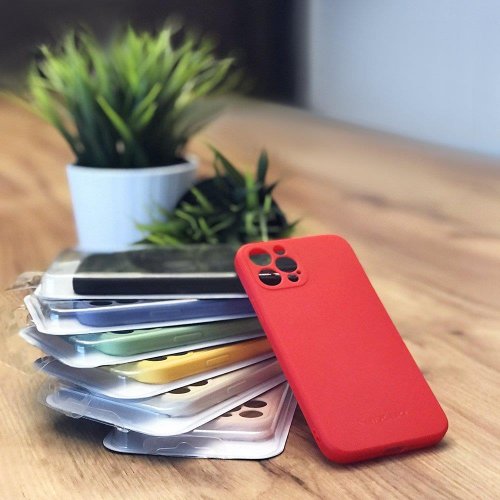 Obal pre iPhone 13 Pro | Kryt Wozinsky silicone červený