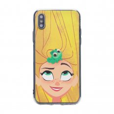 Obal pre iPhone X / iPhone XS | Kryt Disney Rapunzel and Pascal 001