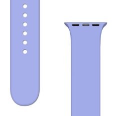 Remienky pre Apple Watch 4 / 5 / 6 / 7 / 8 / SE (38 / 40 / 41mm) | Silicone Strap APS purple