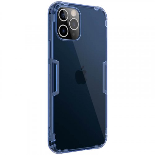 Obal pre iPhone 12 Mini | Kryt Nillkin Nature Gel Ultra Slim modrý