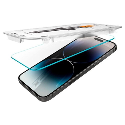 Ochranné tvrdené sklo iPhone 14 Pro | Spigen GLAS.TR "EZ FIT" 2-PACK