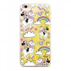 Obal pre iPhone X / iPhone XS | Kryt Disney Minnie Mouse 037 SAND Gold
