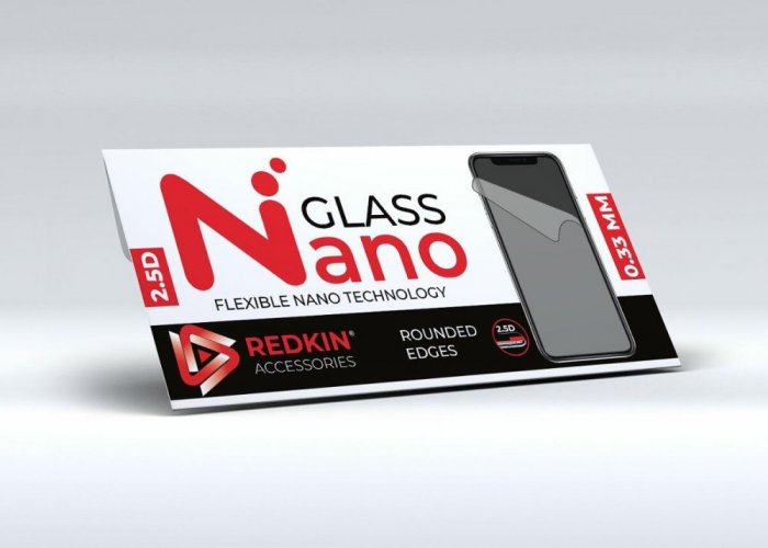 Ochranné tvrdené sklo iPhone X / XS / 11 Pro - Redkin Nano glass 2,5D
