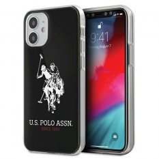 Obal pre iPhone 12 Mini | Kryt U.S. Polo Big Horse  USHCP12STPUHRBK