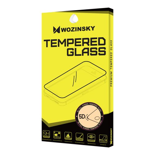 Ochranné tvrdené sklo iPhone X / XS / 11 Pro - Wozinsky Full čierne