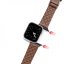 Remienky pre Apple Watch 4 / 5 / 6 / 7 / 8 / SE / Ultra (42 / 44 / 45mm) | Dux Ducis Genuine Leather hnedý
