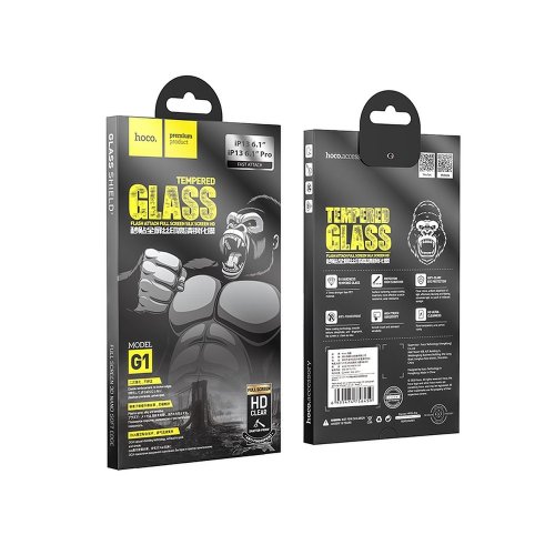 Ochranné tvrdené sklo pre iPhone 13 Mini | HOCO G1 alumina silica HD FLASH
