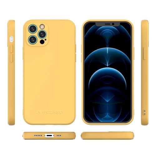 Obal pre iPhone 13 Pro | Kryt Wozinsky silicone žltý