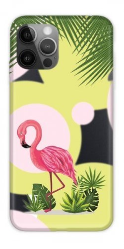 Obal pre iPhone 12 Pro Max | Kryt CaseGadget FLAMINGO AND FLOWERS