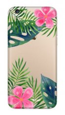 Obal pre iPhone 6 / iPhone 6S | Kryt FUNNY CASE leaves and flowers