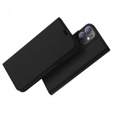 Obal pre iPhone 12 Mini | Kryt DUX DUCIS Skin Pro Bookcase black
