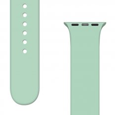 Remienky pre Apple Watch 4 / 5 / 6 / 7 / 8 / SE (38 / 40 / 41mm) | Silicone Strap APS green