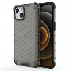 Obal pre iPhone 13 Mini | Kryt Honeycomb Bumper čierny