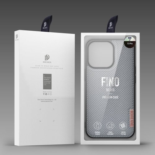 Obal pre iPhone 13 Pro | Kryt Dux Ducis Fino šedý