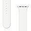 Remienky pre Apple Watch 4 / 5 / 6 / 7 / 8 / SE (38 / 40 / 41mm) | Silicone Strap APS white