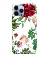 Obal pre iPhone 13 Pro Max | Kryt CaseGadget RED FLOWERS