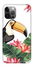 Obal pre iPhone 12 Pro Max | Kryt CaseGadget TOUCAN AND LEAVES