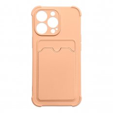 Obal pre iPhone 13 Pro | Kryt Silicone Card Armor pink