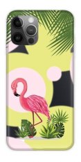Obal pre iPhone 12 / iPhone 12 Pro | Kryt CaseGadget FLAMINGO AND FLOWERS