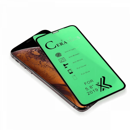 Ochranné tvrdené sklo iPhone XR / 11 | 5D Ceramic čierne