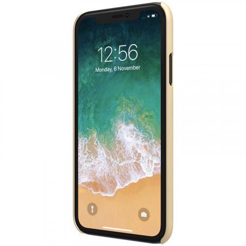 Obal pre iPhone XR | Kryt Nillkin Super Frosted Shield gold