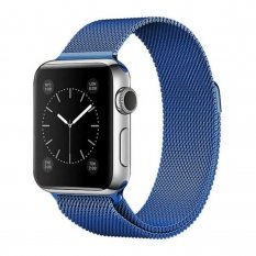 Remienky pre Apple Watch 4 / 5 / 6 / 7 / 8 / SE / Ultra (42 / 44 / 45mm) | Magnetic modrý