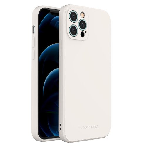 Obal pre iPhone 12 Pro | Kryt Wozinsky silicone biely