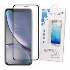 Ochranné tvrdené sklo iPhone XR / 11 - Blue Star 5D čierne