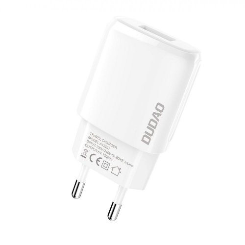 Nabíjačka do siete | Dudao USB-A 7.5W white (A1sEU)