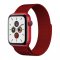Remienky pre Apple Watch 4 / 5 / 6 / 7 / 8 / SE (38 / 40 / 40mm) | Magnetic červený