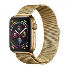 Remienky pre Apple Watch 4 / 5 / 6 / 7 / 8 / SE / Ultra (42 / 44 / 45mm) | Magnetic zlatý
