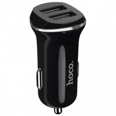 HOCO Z1 car charger 2x USB port 2,1A black