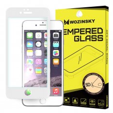 Ochranné tvrdené sklo iPhone 6 Plus / 6S Plus Wozinsky PRO+ 5D biele