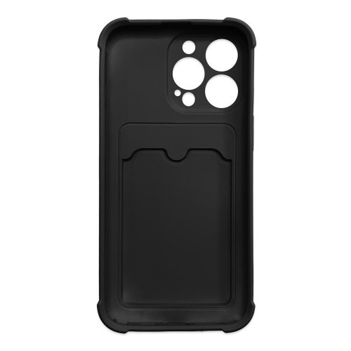 Obal pre iPhone 13 Mini | Kryt Silicone Card Armor black