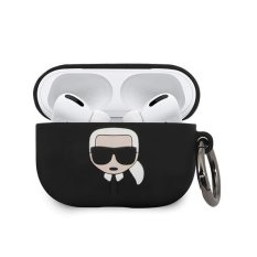 Obal pre AirPods Pro / AirPods Pro 2 | Karl Lagerfeld KLACAPSILGLBK black