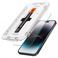 Ochranné tvrdené sklo iPhone 14 Pro | Spigen GLAS.TR "EZ FIT" 2-PACK